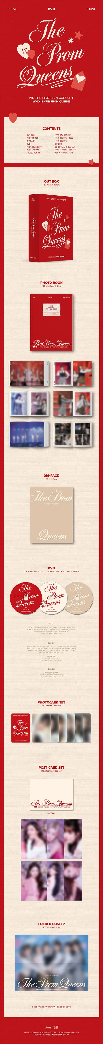IVE - The Prom Queens (1st Fan Concert) [DVD]