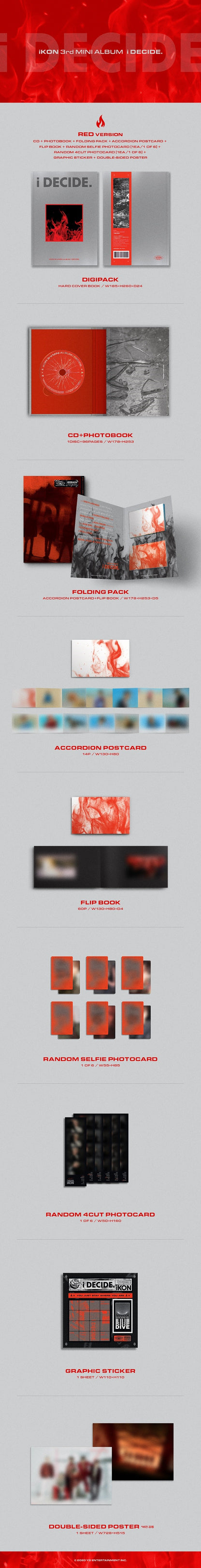 IKON - I DECIDE (3rd Mini Album)