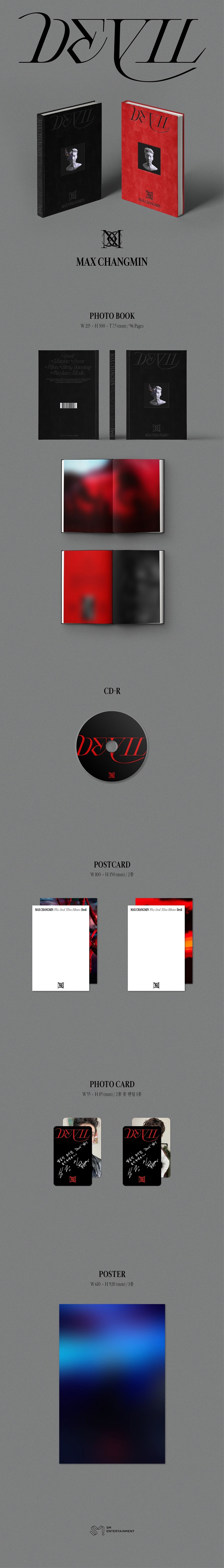 TVXQ MAX CHANGMIN - Devil (2nd Mini Album)