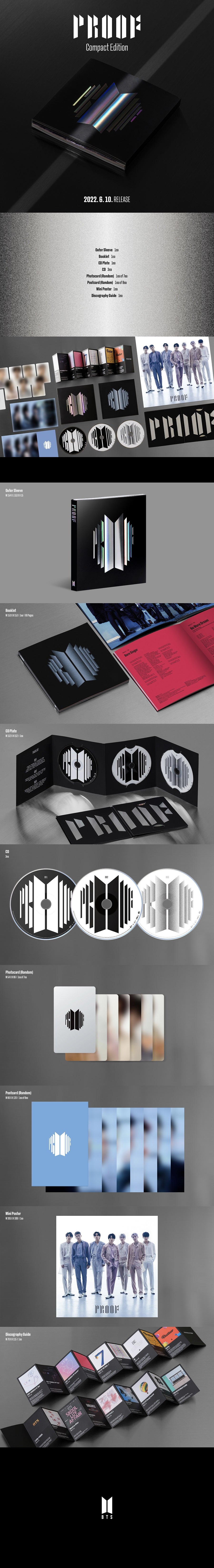 BTS - Proof (1st Anthology Album) [Compact Ver.]