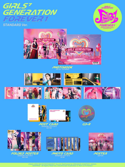 GIRLS' GENERATION - Forever 1 (7th Studio Album)