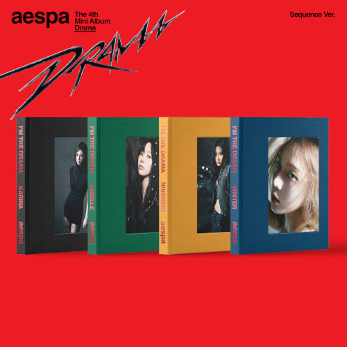 AESPA - Drama (4th Mini Album) [Sequence Ver.]