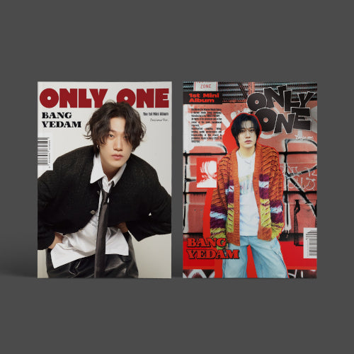 BANG YEDAM - ONLY ONE (1st Mini Album)