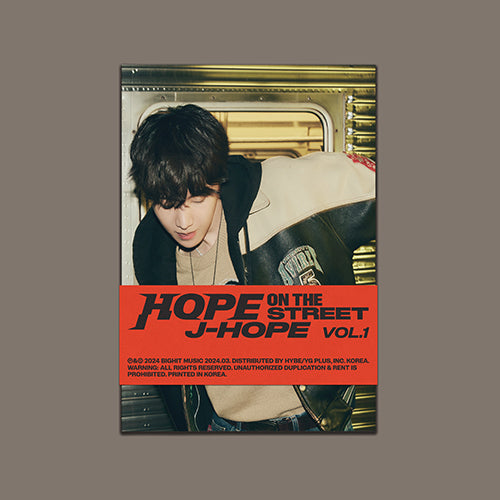 BTS J-HOPE - Hope On The Street Vol. 1 (2nd Mini Album) [Weverse Ver.]