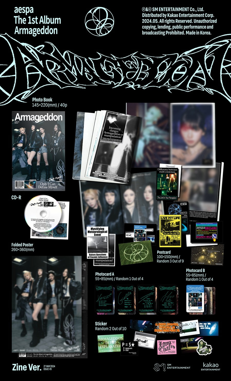 BBANGYA | AESPA - Armageddon (1st Studio Album) [Zine Ver.]