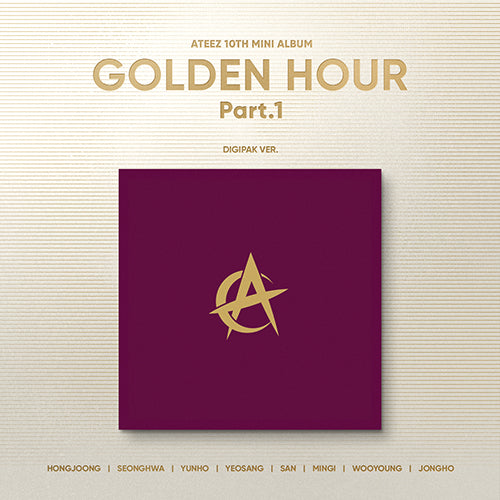 ATEEZ - GOLDEN HOUR : Part.1 (10th Mini Album) [Digipack Ver.]