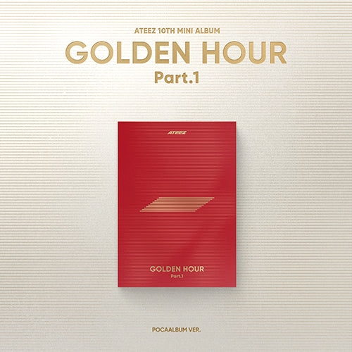 ATEEZ - GOLDEN HOUR : Part.1 (10th Mini Album) [Poca Album Ver.]