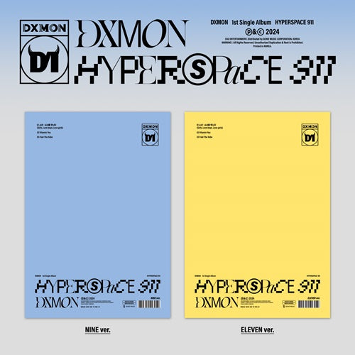 DXMON - HYPERSPACE 911 (1st Single Album)