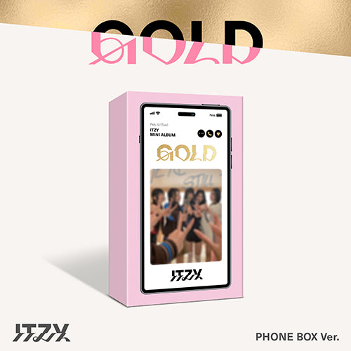 ITZY - GOLD (9th Mini Album) [Phone Box Ver.]