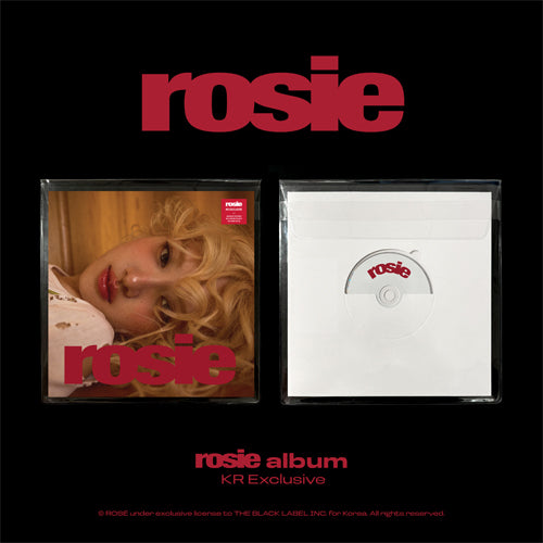 *PRE-ORDER* BLACKPINK ROSÉ - rosie (1st Studio Album) [KR Exclusive Ver.]