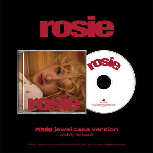 *PRE-ORDER* BLACKPINK ROSÉ - rosie (1st Studio Album) [Jewel Exclusive Ver.]