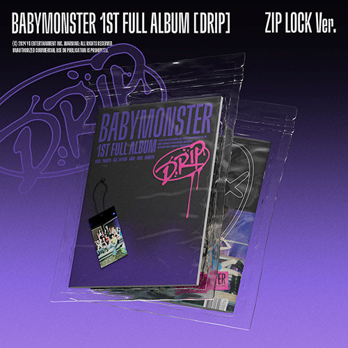 BABYMONSTER - DRIP (1st Studio Album) [ZIP LOCK Ver.]