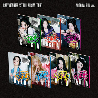BABYMONSTER - DRIP (1st Studio Album) [YG TAG Ver.]