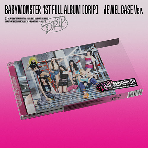 BABYMONSTER - DRIP (1st Studio Album) [Jewel Case Ver.]