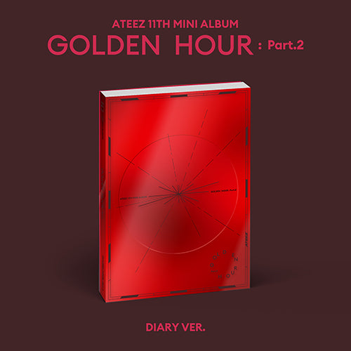 *PRE-ORDER* ATEEZ - GOLDEN HOUR : Part.2 (11th Mini Album) + POB