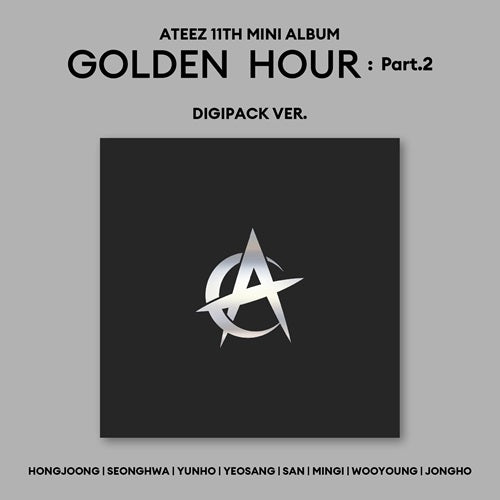 *PRE-ORDER* ATEEZ - GOLDEN HOUR : Part.2 (11th Mini Album) [Digipack Ver.]