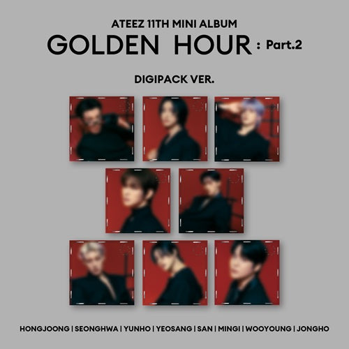 ATEEZ - GOLDEN HOUR : Part.2 (11th Mini Album) [Digipack Ver.]