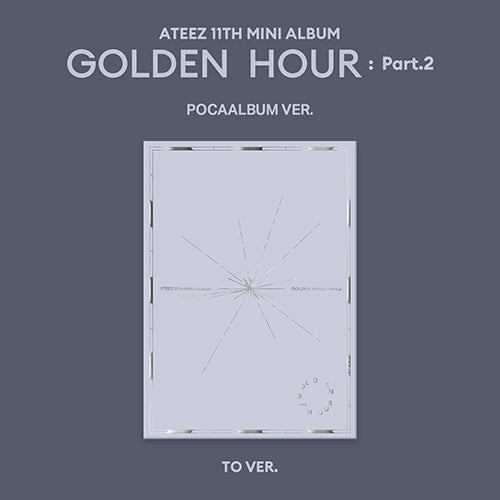 *PRE-ORDER* ATEEZ - GOLDEN HOUR : Part.2 (11th Mini Album) [Poca Album Ver.]