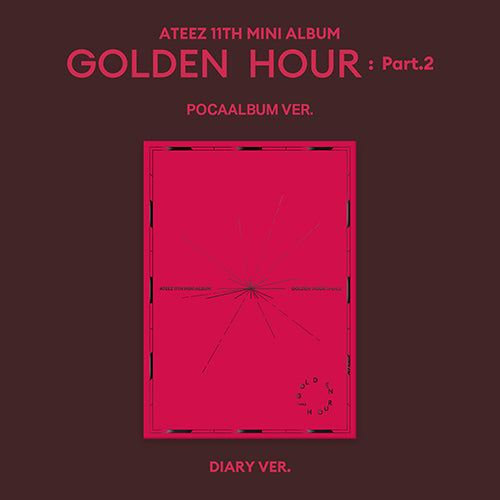 *PRE-ORDER* ATEEZ - GOLDEN HOUR : Part.2 (11th Mini Album) [Poca Album Ver.]