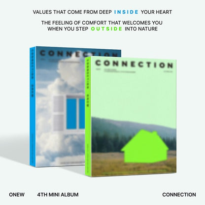 SHINEE ONEW - CONNECTION (4th Mini Album) [Photobook Ver.]