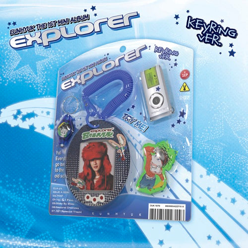 SUPER JUNIOR EUNHYUK - EXPLORER (1st Mini Album) [Keyring Ver.]