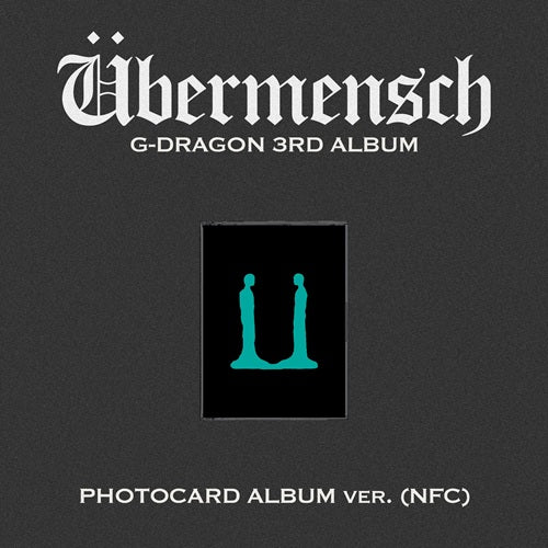 G-DRAGON - Übermensch (3rd Studio Album) [NFC Photocard Album Ver.]