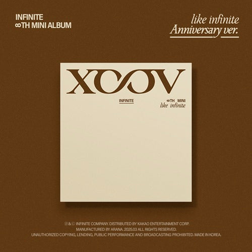 INFINITE - LIKE INFINITE (8th Mini Album) [Anniversary Ver.]