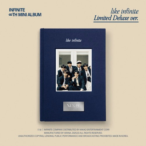 INFINITE - LIKE INFINITE (8th Mini Album) [Limited Deluxe Ver.]