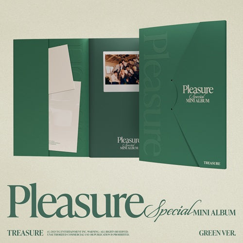 TREASURE - Pleasure (Special Mini Album) [Green Ver.]