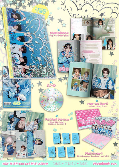 NCT WISH - poppop (2nd Mini Album) [Photobook Ver.]