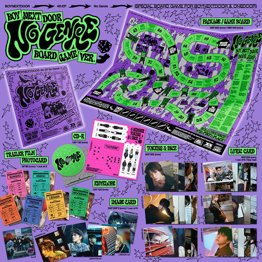 BOYNEXTDOOR - No Genre (4th Mini Album) [Board Game Ver.]