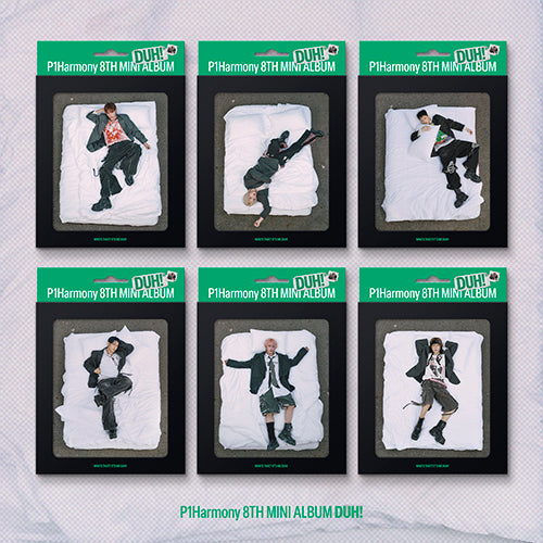 [SIGNED] P1HARMONY - DUH! (8th Mini Album) [H Ver.]