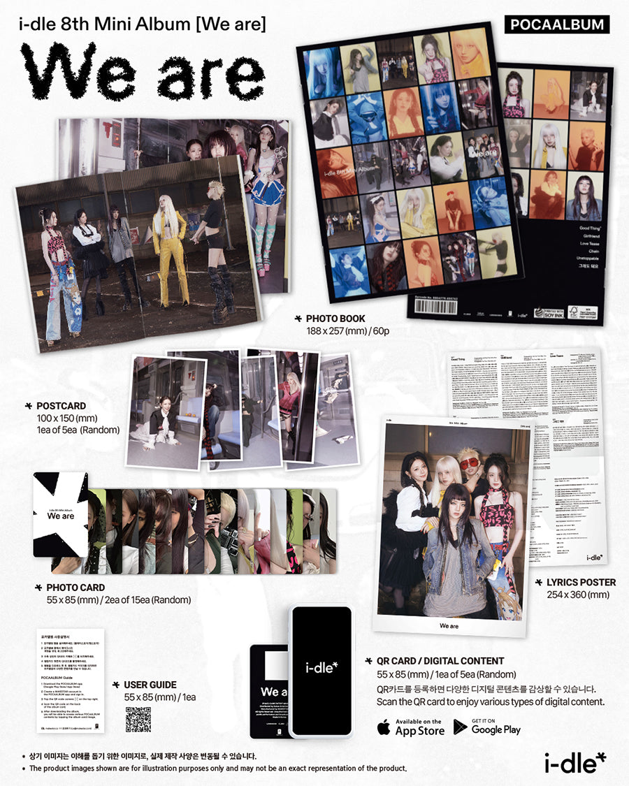 I-DLE - We Are (8th Mini Album) [Photobook POCAALBUM Ver.]