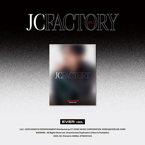 *PRE-ORDER* DKZ JAECHAN - JCFACTORY VOL. 2 (2nd Mini Album) [Ever Ver.]