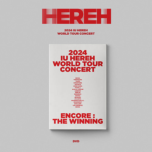 *PRE-ORDER* IU - 2024 HEREH World Tour Concert DVD