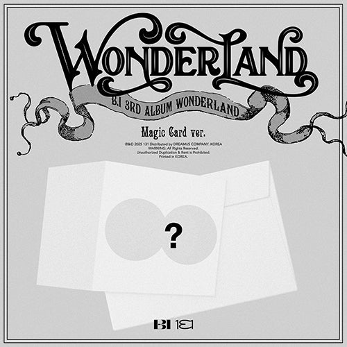 *PRE-ORDER* B.I - WONDERLAND (3rd Studio Album) [Magic Ver.]