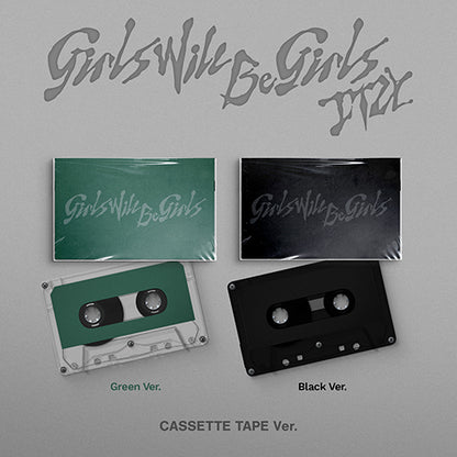 *PRE-ORDER* ITZY - Girls Will Be Girls (10th Mini Album) [Cassette Tape Ver.] + POB