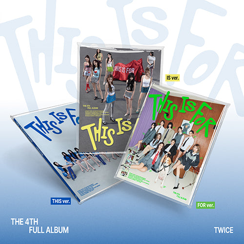 TWICE - THIS IS FOR (4th Studio Album)