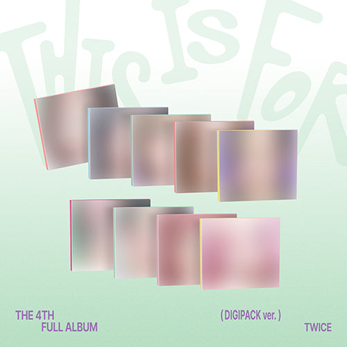 *PRE-ORDER* TWICE - THIS IS FOR (4th Studio Album) [Digipack Ver.] + POB