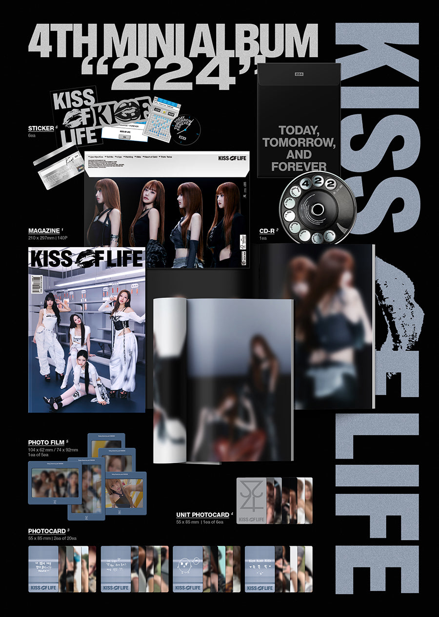 KISS OF LIFE - 224 (4th Mini Album) [Magazine Ver.]