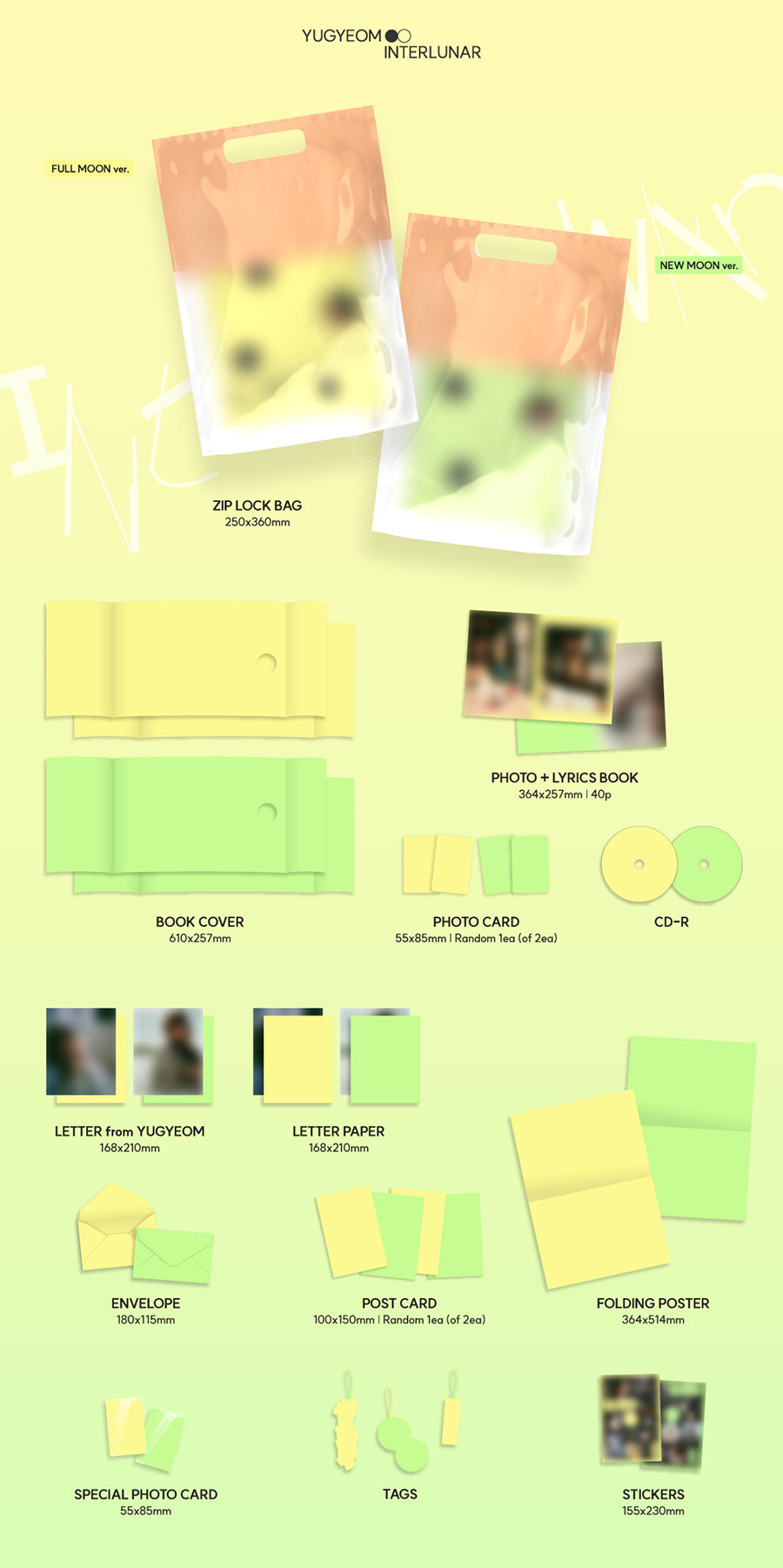 GOT7 YUGYEOM - Interlunar (2nd Studio Album)