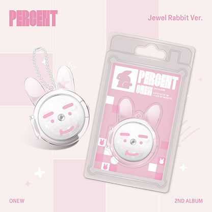 SHINEE ONEW - PERCENT (2nd Studio Album) [Jewel Rabbit Ver.]