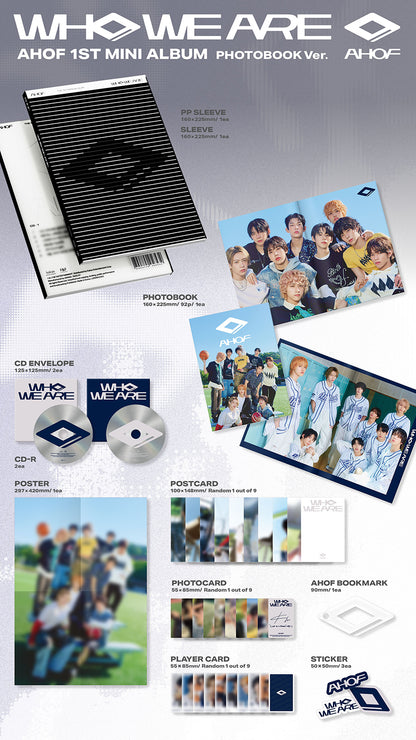 AHOF - WHO WE ARE (1st Mini Album) [Photobook Ver.]