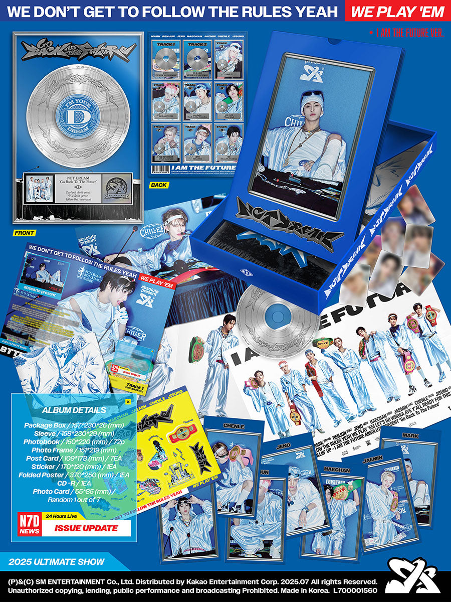 NCT DREAM - Go Back To The Future (5th Studio Album) [I AM THE FUTURE Ver.]