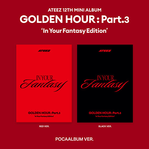 *PRE-ORDER* ATEEZ - Golden Hour Pt.3: 'In Your Fantasy' Edition [Poca Album Ver.]