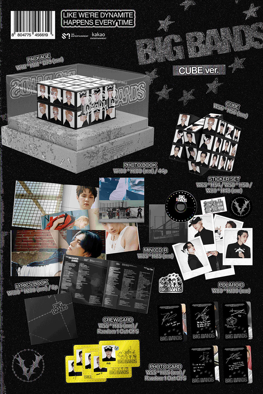 WAYV - BIG BANDS (7th Mini Album) [Cube Ver.]