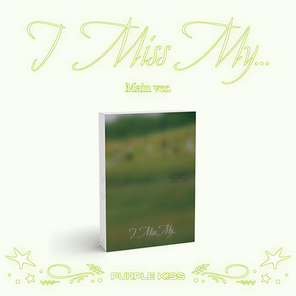 *PRE-ORDER* PURPLE KISS - I Miss My... (2nd Single Album) [Main Ver.]