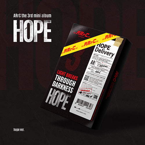 *PRE-ORDER* ARrC - HOPE (3rd Mini Album) + POB