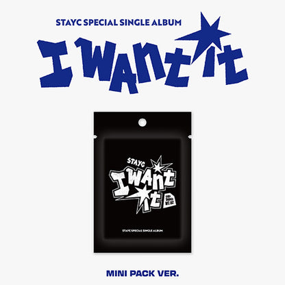 BBANGYA *PRE ORDER* STAYC I WANT IT (Special Single Album) Mini BBANGYA *PRE ORDER* STAYC I WANT IT (Special Single Album) Mini