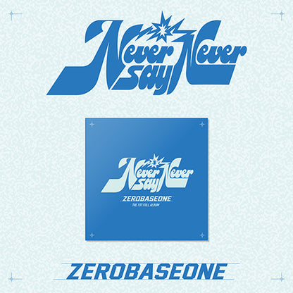 *PRE-ORDER* ZEROBASEONE - NEVER SAY NEVER (1st Studio Album) [Slam Dunk Ver.]